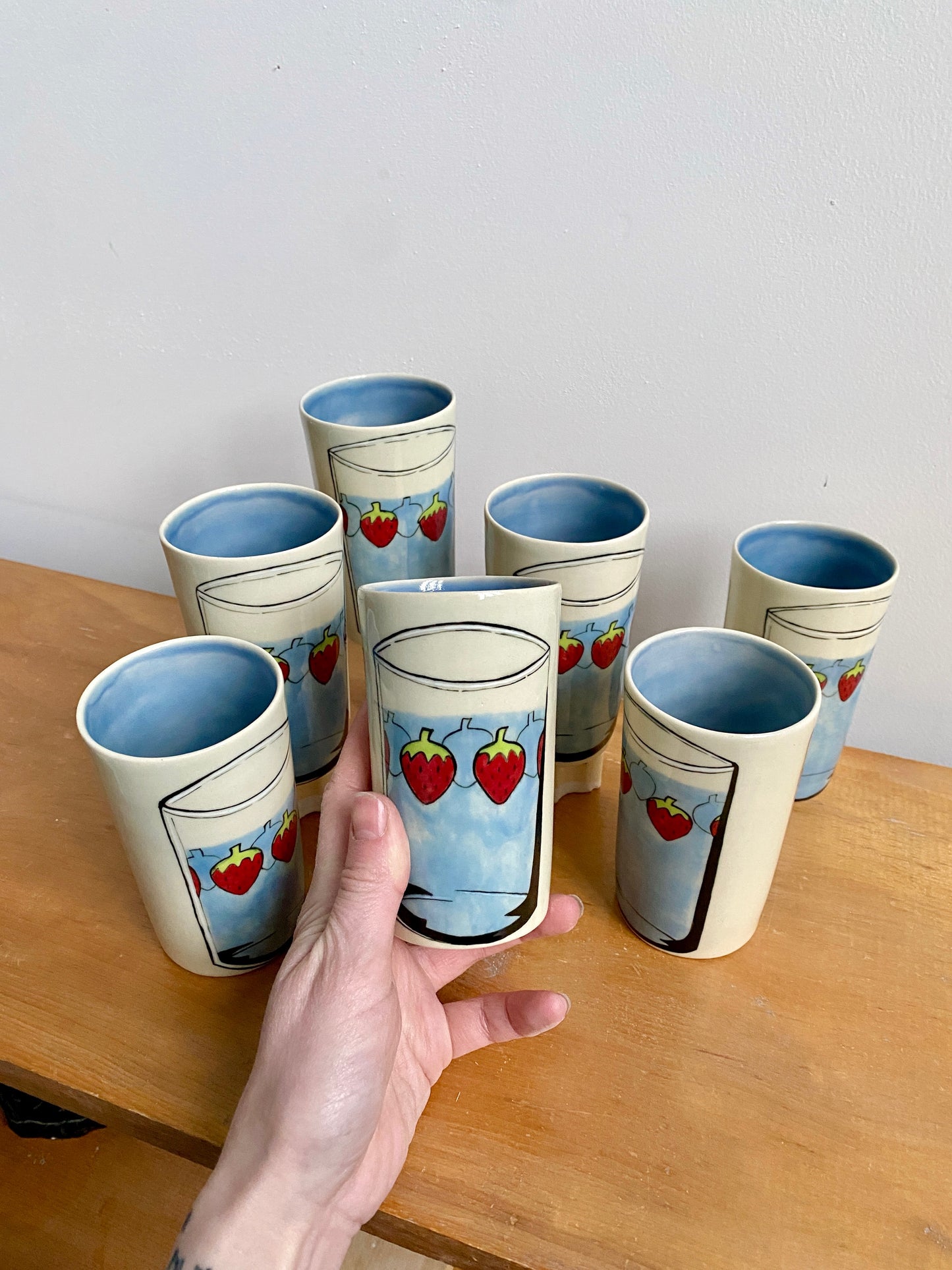 Strawberry Glasses