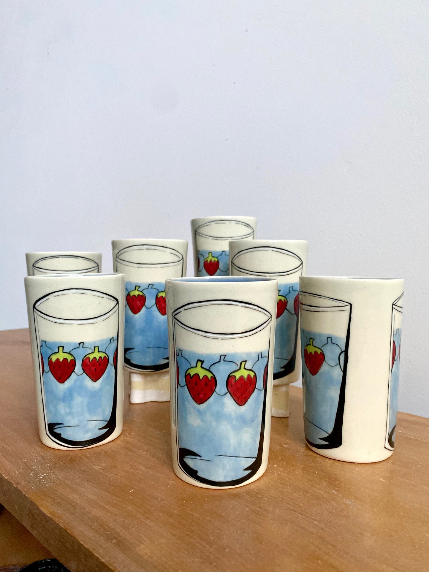 Strawberry Glasses