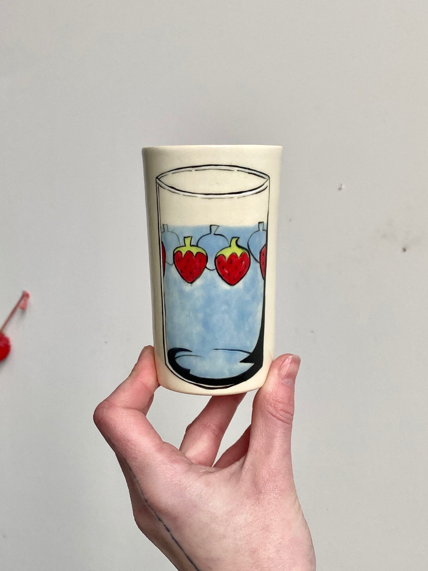 Strawberry Glasses
