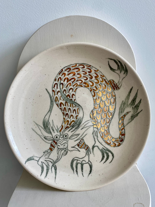 Gilded Dragon Plate